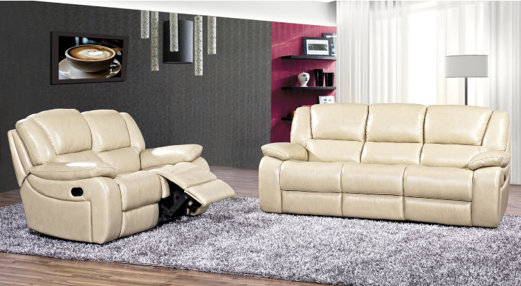 Двухместный кожаный диван реклайнер BOAS 3101-2 по низкой цене в интернетмагазине